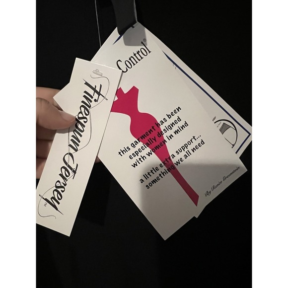 Women with Control Finespun Jersey Tummy Control Midi Dress A623039 Black L Pet - Picture 6 of 8